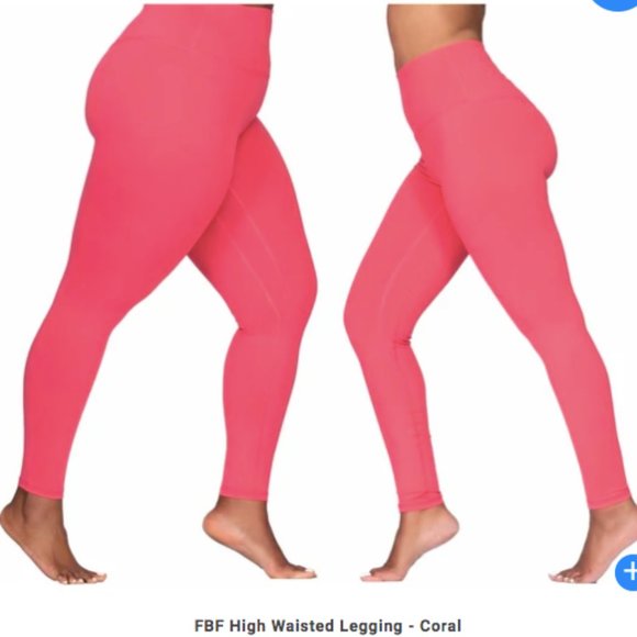 FBF High-Waisted Leggings NEW - Picture 3 of 6